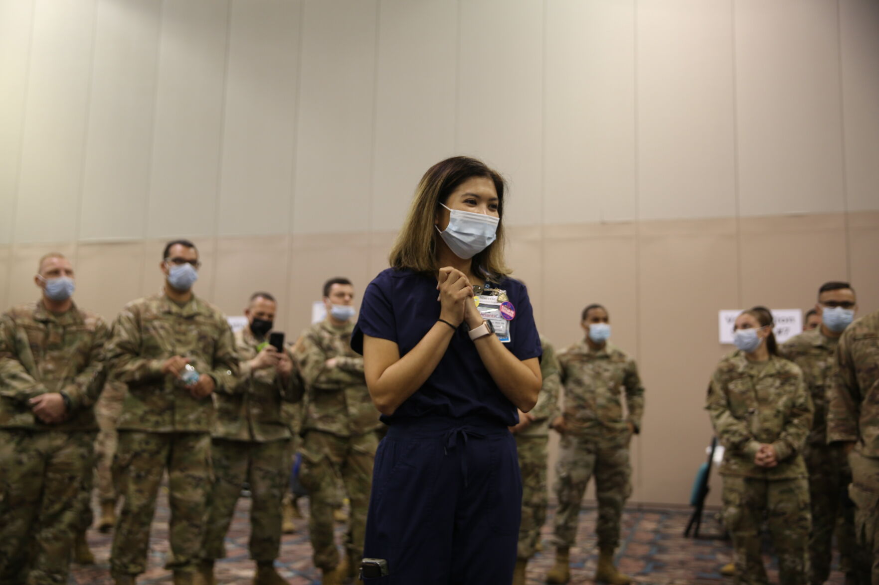 The final day of the Atlantic City Convention Center state run mega site for COVID-19 vaccinations Saturday, June 19, 2021.
